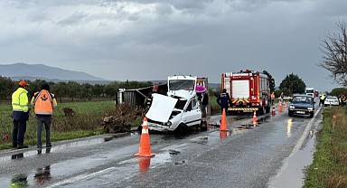 Manisa'da Feci Kaza: 2 Ölü