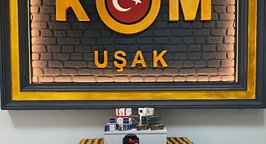 Uşak'ta cinsel ürün ele geçirildi