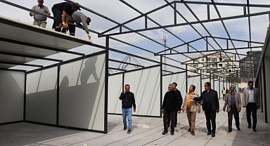 Ankara Esnaf Çarşısı bitme aşamasına geldi