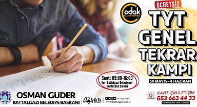 Battalgazi Belediyesi'nden Depremzede Öğrencilere Sınav Desteği