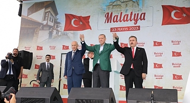 Cumhurbaşkanı Erdoğan; Malatyalı sandıklara koşarak geleceğine sahip çıktı