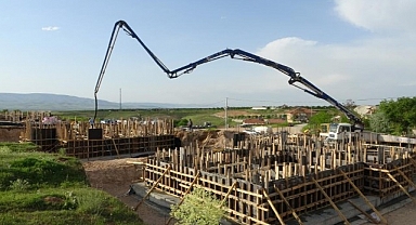 Deprem bölgesi Malatya'da köy evleri yükseliyor