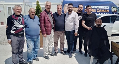 Kayserili berberlerden afet bölgesinde anlamlı hizmet