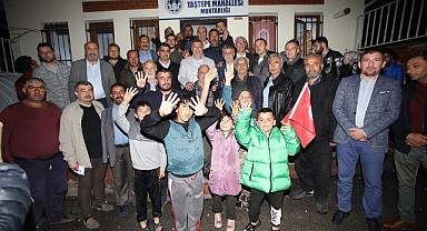 Özcan, Taştepe’de konuştu; “Bu bölgeler kentsel dönüşümle ayağa kalkacak”