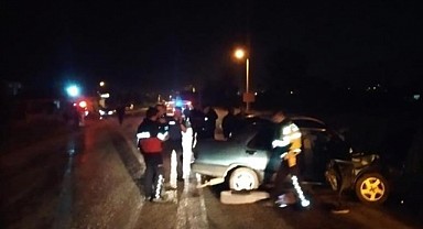 Burdur’da feci kaza: 5 yaralı