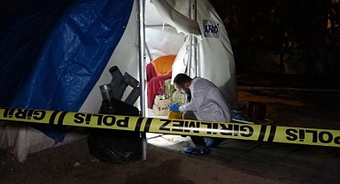 Çadırda silahlı saldırıya uğrayan 37 yaşındaki şahıs öldü