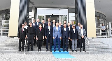 İçişleri Bakanı Ali Yerlikaya’dan Büyükşehir Belediyesine Ziyaret