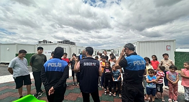 Konteynerde kalan depremzedeye siber suç uyarısı