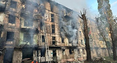 Rusya, Kryvyi Rih'i vurdu: 3 ölü, 25 yaralı