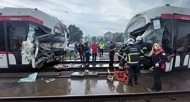 Samsun'da Tramvay Kazası: 2'si Ağır 26 Yaralı