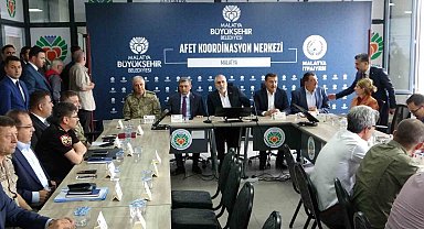 Bakan Işıkhan Malatya'da Afet Koordinasyon Toplantısına katıldı