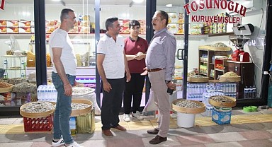 Başkan Keskin, Tecde Konteyner Çarşısı Esnafıyla Biraraya Geldi