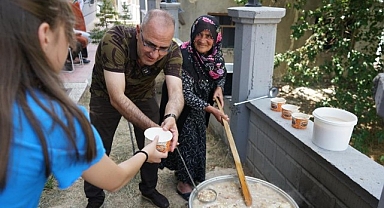 Yeşilyurt'ta aşure etkinliği