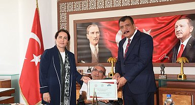 Gürkan, Bakan Yardımcısı Madak'ı makamında ağırladı