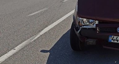 İki aracın karıştığı kazada : 1 kişi yaralandı