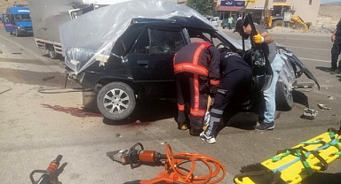 Malatya'da feci kaza: 2 ölü, 1 yaralı