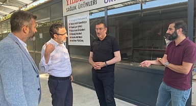 Milletvekili Tüfenkci Ankara Esnaf Çarşısını inceledi