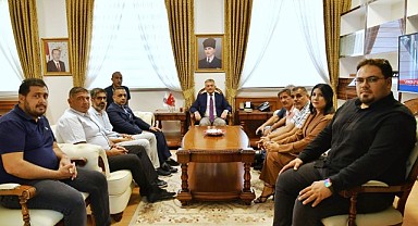 Vali Yazıcı; “Bu memlekete dua almaya geldim”