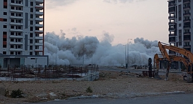 Milyonluk yeni daireler patlayıcı ile yıkılıyor