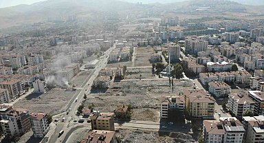 Zaviye Mahallesi yıkımlardan sonra tarlaya döndü