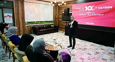 Çınar, hizmetlerini anlatmaya devam ediyor