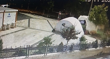 Malatya'da şiddetli fırtına çadırları uçurdu