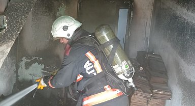 Malatya'da ev yangını maddi hasara neden oldu