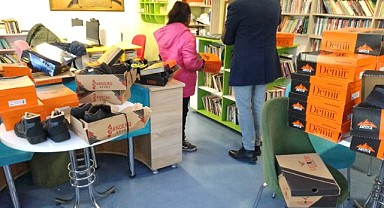 Cumhuriyet’in 100. Yılında 230 çocuğun mont ve bot ihtiyacı karşılandı 