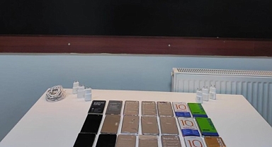 Malatya'da 21 adet kaçak cep telefonu ele geçirildi