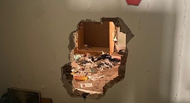 Malatya'da duvarı delerek girdikleri 10 dairede ne var yok götürdüler