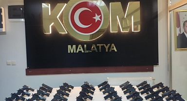 Malatya'da silah kaçakçılığında 3 şüpheli yakalandı