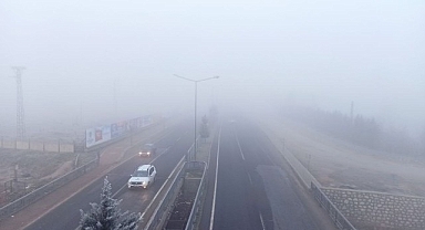 Malatya'da yoğun sis etkili oluyor