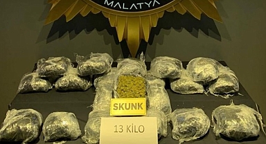 Malatya Tren Garı'nda uyuşturucu operasyonu