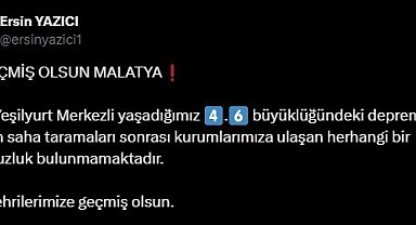 Malatya Valisi Yazıcı: 