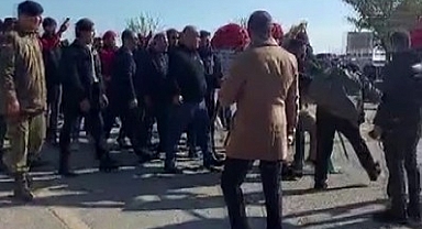 Malatyalı şehidin cenazesinde CHP'ye tepki