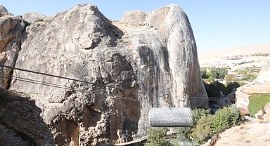 Tohma Kanyonu çelik ağlarla örülüyor