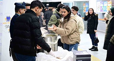 Vize sınavları haftasında çorbalar Güder'den