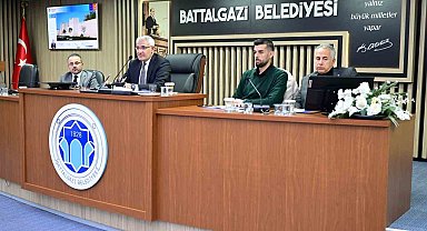 Battalgazi Belediye Meclisi, yılın ilk olağan meclis toplantısını tamamladı