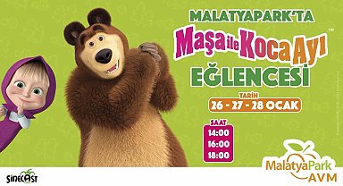 Maşa ve Koca Ayı MalatyaPark'ta