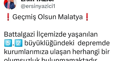 Malatya Valisi Yazıcı: 
