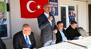 AK Parti Büyükşehir Adayı Sami Er, Hekimhan'da vatandaşlarla buluştu