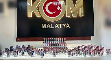 Malatya'da yolcu otobüsünde kaçak elektronik sigara ele geçirildi