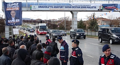 Cumhurbaşkanı Erdoğan'a Malatya'da yoğun ilgi