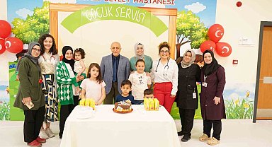 Battalgazi Devlet Hastanesi'nde 23 Nisan coşkusu