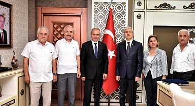 Anadolu Basın Birliği'nden İl Emniyet Müdürü Arif Çankal'a Ziyaret 