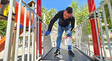 Battalgazi'de parklar yenilendi