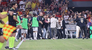 Göztepe Maçındaki Hareket Maça Gölge Düşürdü