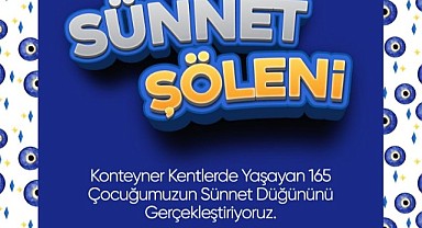 Büyükşehir Belediyesi Sünnet Şöleni Düzenliyor