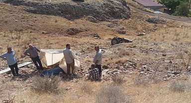 Şarampole devrilen traktörün sürücüsü öldü