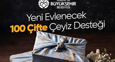 Yeni Evlenecek 100 Çifte Çeyiz Desteği
